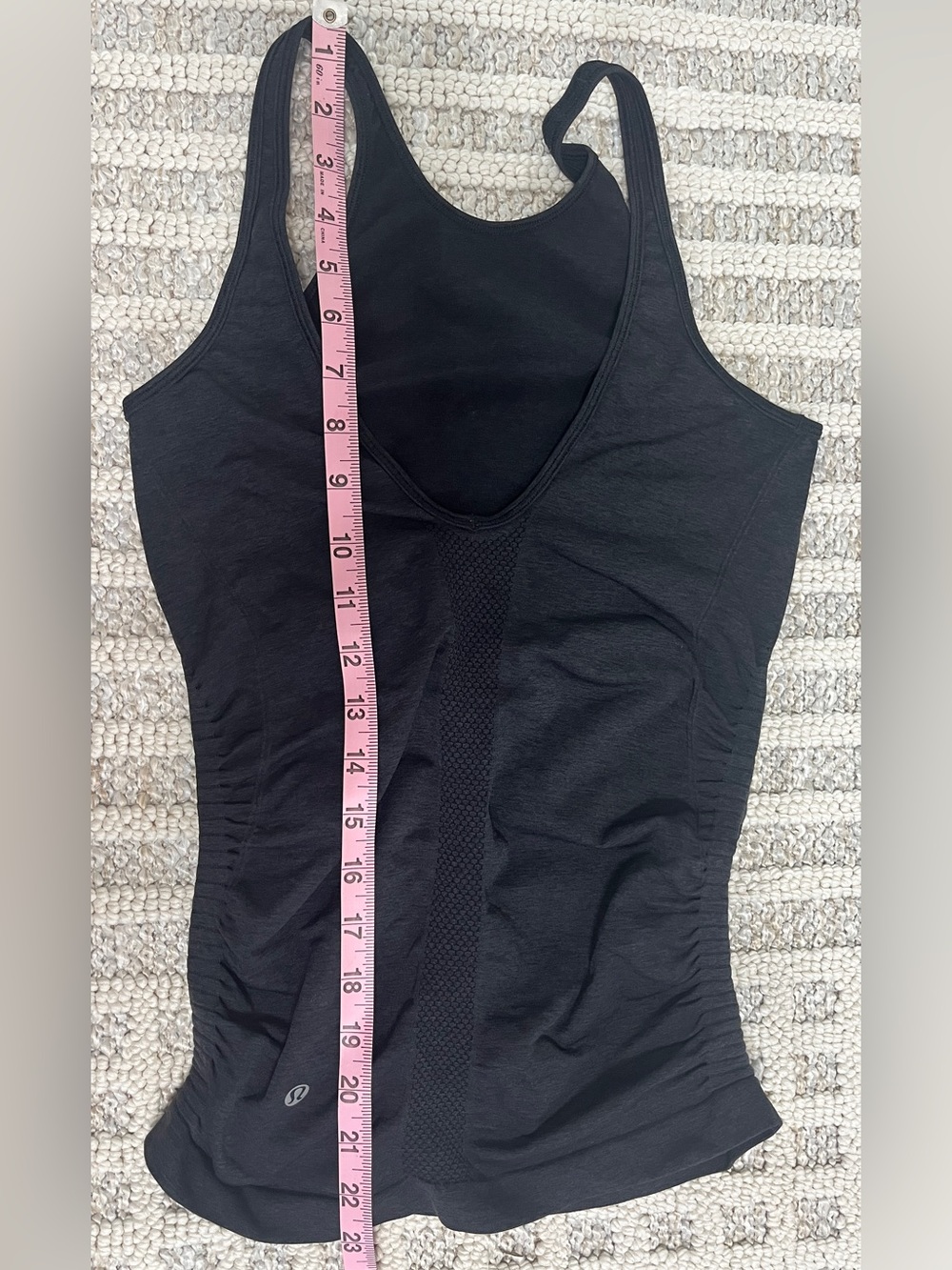 Lululemon Black Strappy Tank Top size 4 - Picture 7 of 8